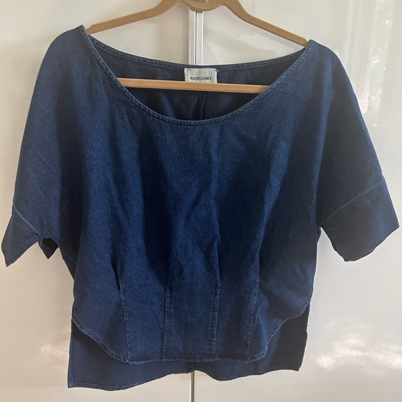 Rachel Comey denim top - 10 - Picture 2 of 9
